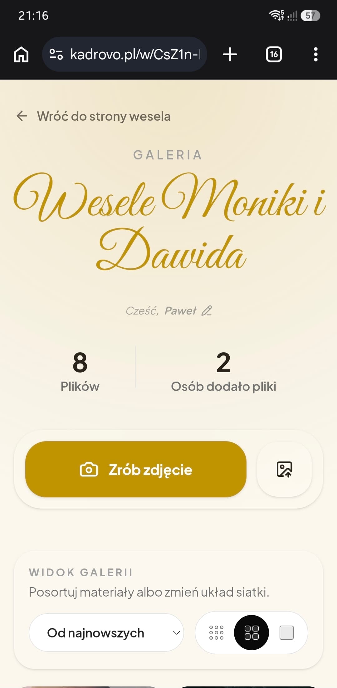 Galeria zdjęć z wesela